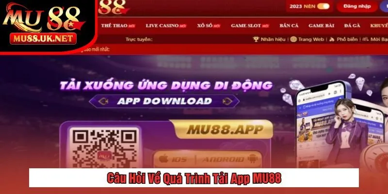 Câu Hỏi Về Quá Trình Tải App MU88