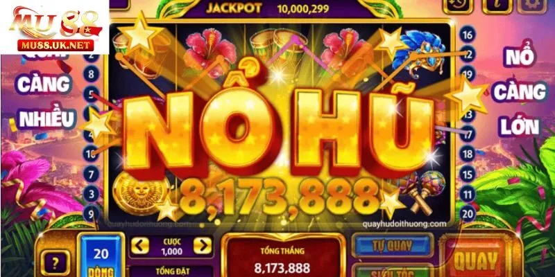 Nổ hũ đổi thưởng Mu88- Quay Đều Tay Nhận Ngay Thưởng Lớn